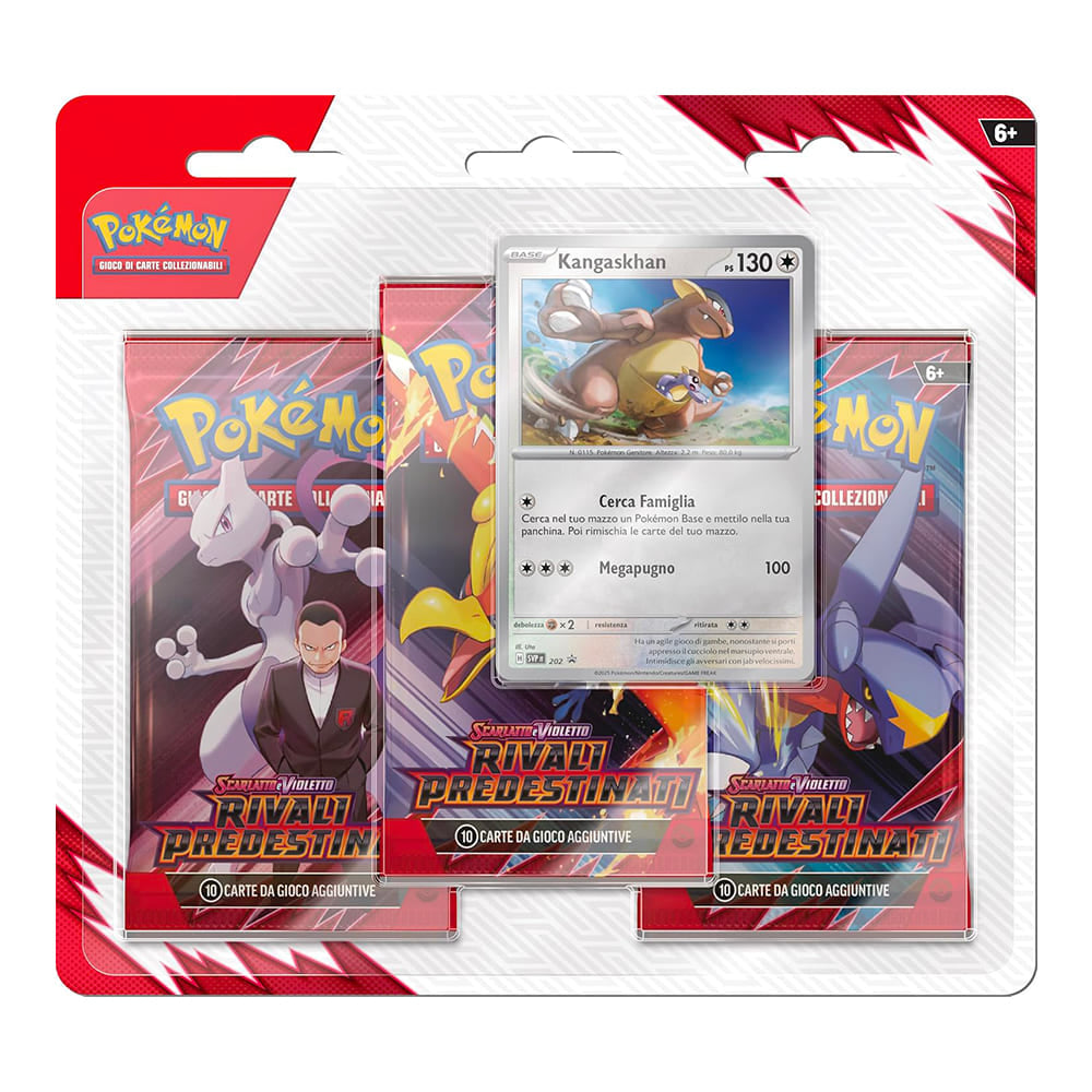 Blister 3 rivali predestinati promo Kangaskhan