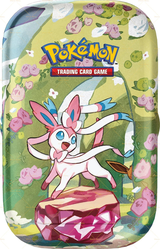 Sylveon mini tin evo prismatiche !